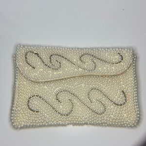 Vintage Sussan Cream Textured Fabric